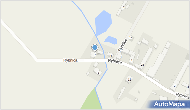 Rybnica, Rybnica, 7, mapa Rybnica