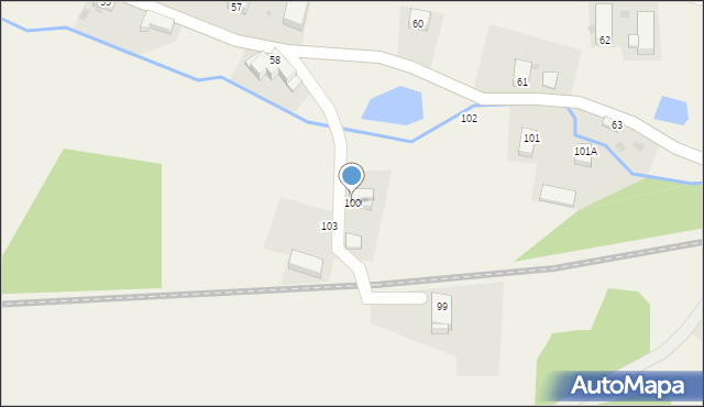 Rybnica, Rybnica, 100, mapa Rybnica