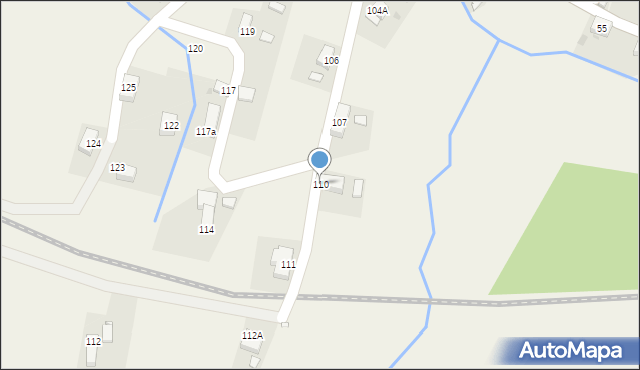 Rybnica, Rybnica, 110, mapa Rybnica