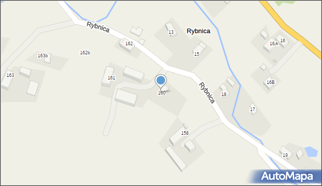 Rybnica, Rybnica, 160, mapa Rybnica