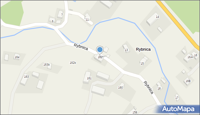 Rybnica, Rybnica, 162, mapa Rybnica