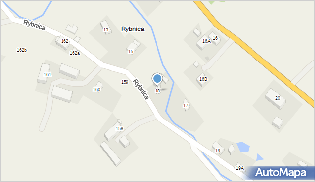 Rybnica, Rybnica, 18, mapa Rybnica