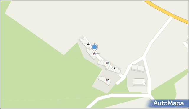 Rybnica, Rybnica, 1D, mapa Rybnica