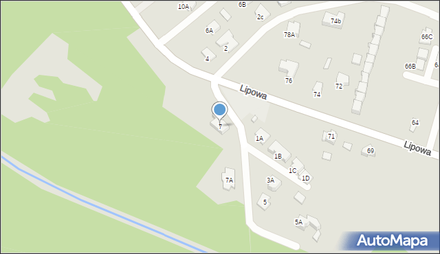 Rybnik, Rybacka, 7, mapa Rybnika