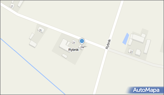 Rybnik, Rybnik, 24a, mapa Rybnika