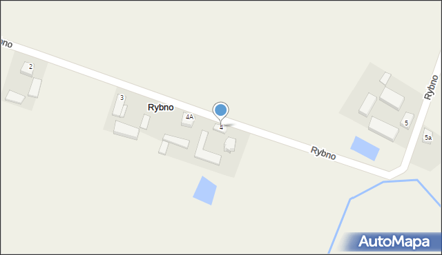 Rybno, Rybno, 4, mapa Rybno