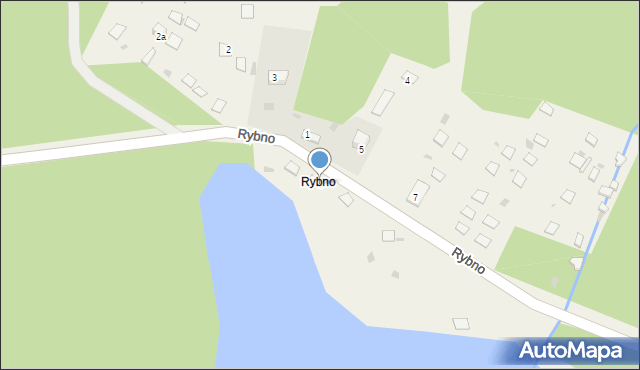 Rybno, Rybno, 6, mapa Rybno