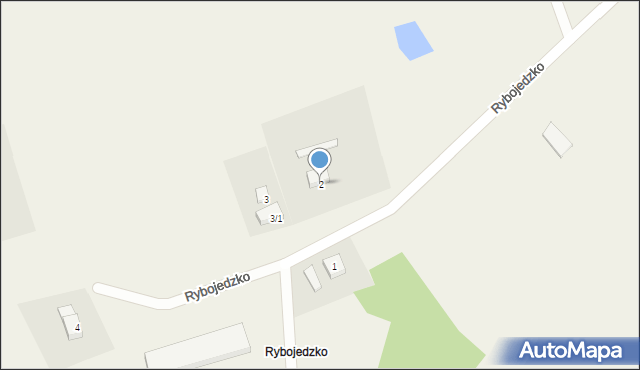 Rybojedzko, Rybojedzko, 2, mapa Rybojedzko