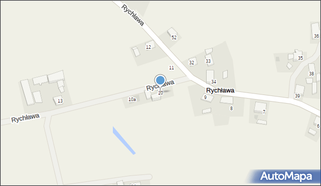 Rychława, Rychława, 10, mapa Rychława