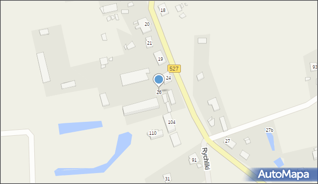 Rychliki, Rychliki, 26, mapa Rychliki