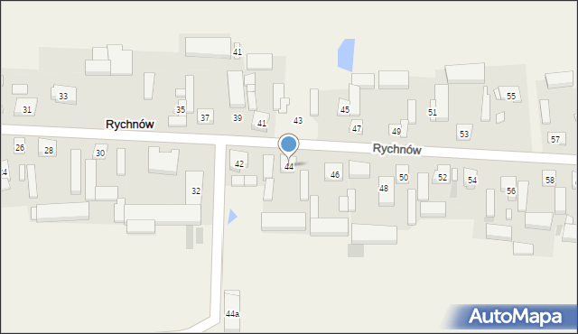 Rychnów, Rychnów, 44, mapa Rychnów