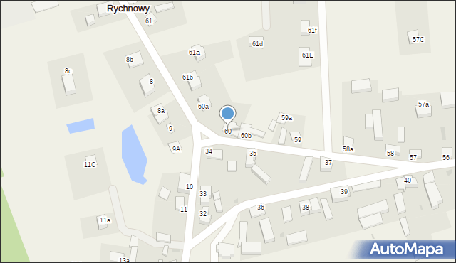 Rychnowy, Rychnowy, 60, mapa Rychnowy