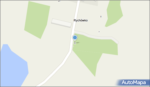 Rychówko, Rychówko, 6, mapa Rychówko