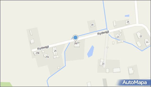 Rydwągi, Rydwągi, 24b, mapa Rydwągi