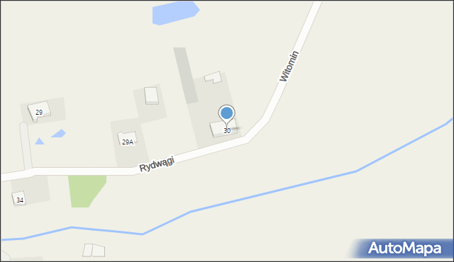 Rydwągi, Rydwągi, 30, mapa Rydwągi