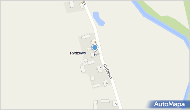 Rydzewo, Rydzewo, 8A, mapa Rydzewo