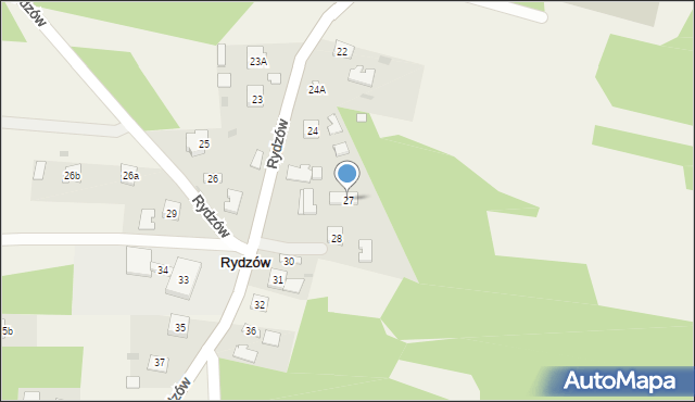 Rydzów, Rydzów, 27, mapa Rydzów