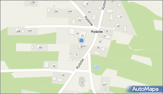 Rydzów, Rydzów, 35, mapa Rydzów