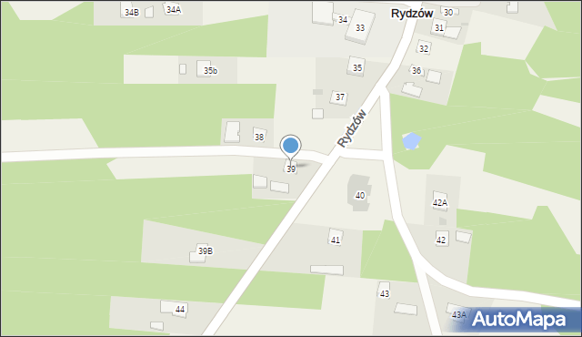 Rydzów, Rydzów, 39, mapa Rydzów