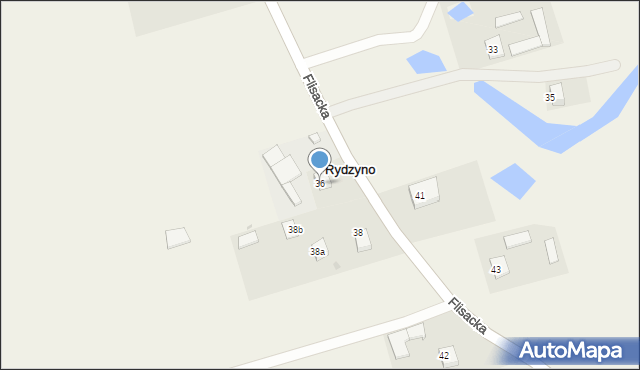 Rydzyno, Rydzyno, 14, mapa Rydzyno