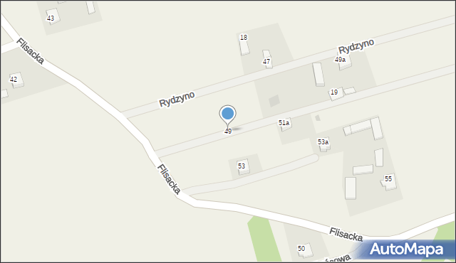 Rydzyno, Rydzyno, 19b, mapa Rydzyno