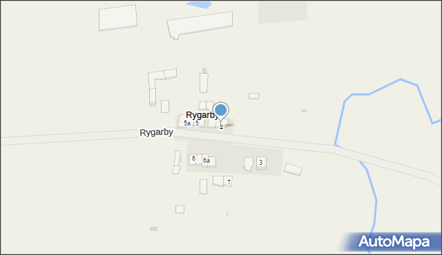 Rygarby, Rygarby, 4, mapa Rygarby