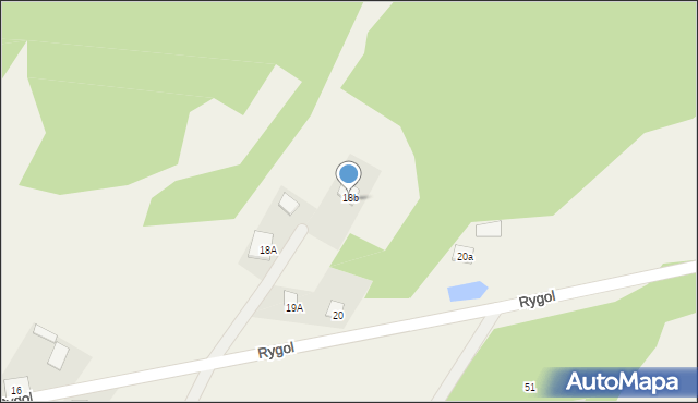 Rygol, Rygol, 19b, mapa Rygol