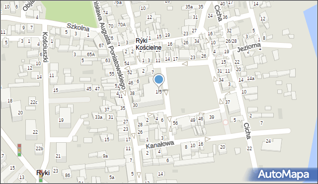 Ryki, Rynek Stary, 1/5, mapa Ryki