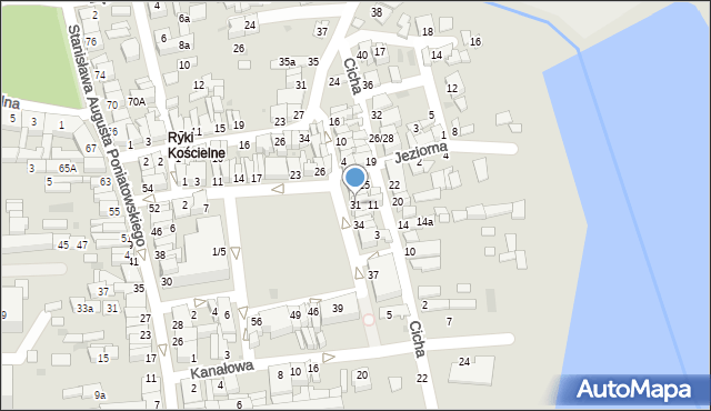 Ryki, Rynek Stary, 31, mapa Ryki