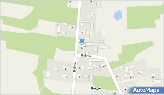 Ryków, Ryków, 30, mapa Ryków