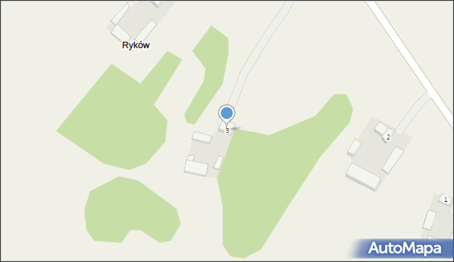 Ryków, Ryków, 3, mapa Ryków