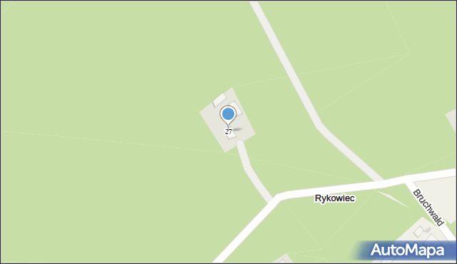 Rykowiec, Rykowiec, 27, mapa Rykowiec