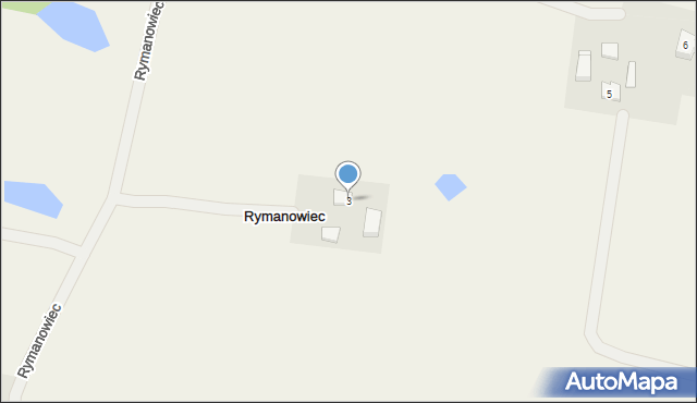 Rymanowiec, Rymanowiec, 3, mapa Rymanowiec