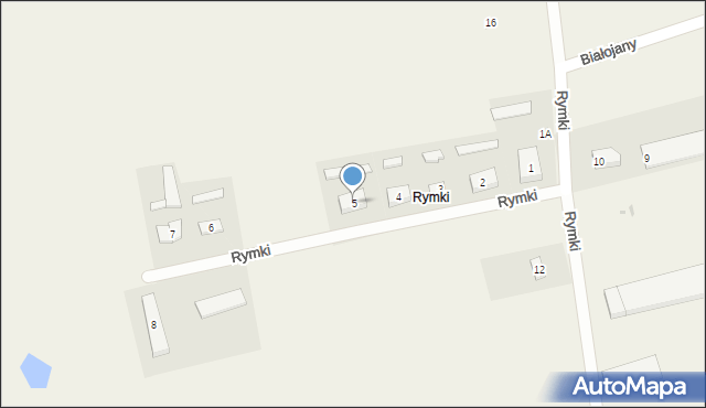 Rymki, Rymki, 5, mapa Rymki