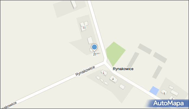 Rynakowice, Rynakowice, 10, mapa Rynakowice