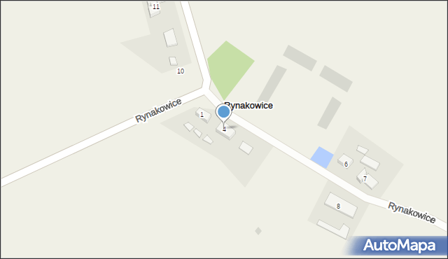 Rynakowice, Rynakowice, 4, mapa Rynakowice