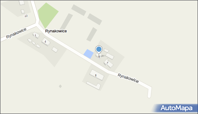 Rynakowice, Rynakowice, 6, mapa Rynakowice