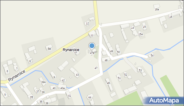 Rynarcice, Rynarcice, 47a, mapa Rynarcice