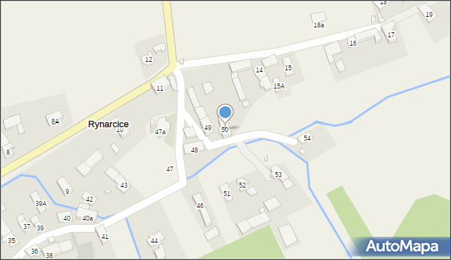 Rynarcice, Rynarcice, 50, mapa Rynarcice