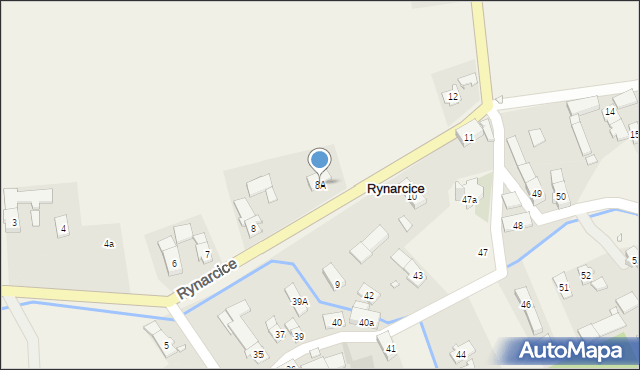 Rynarcice, Rynarcice, 8A, mapa Rynarcice