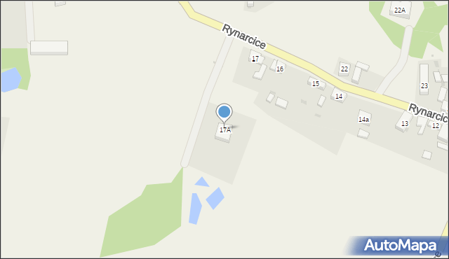 Rynarcice, Rynarcice, 17A, mapa Rynarcice