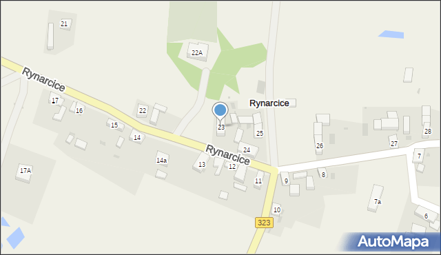 Rynarcice, Rynarcice, 23, mapa Rynarcice