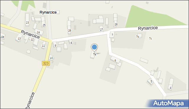 Rynarcice, Rynarcice, 7a, mapa Rynarcice