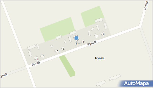 Rynek, Rynek, 5, mapa Rynek