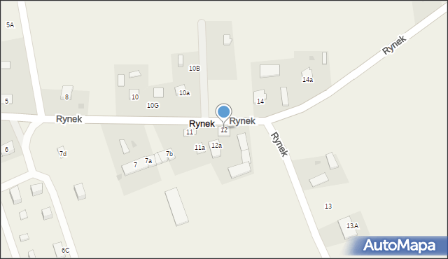 Rynek, Rynek, 12, mapa Rynek