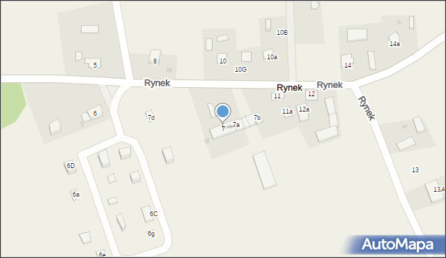 Rynek, Rynek, 7, mapa Rynek