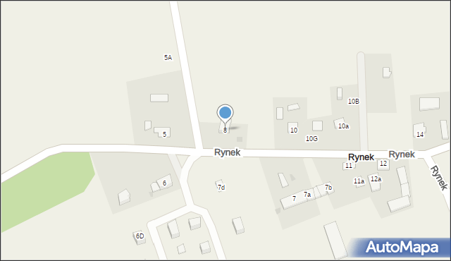 Rynek, Rynek, 8, mapa Rynek