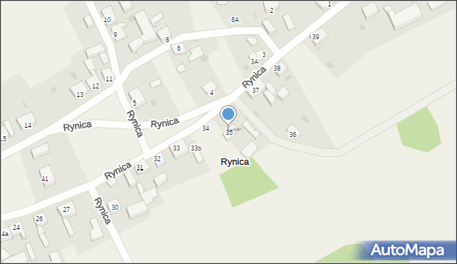 Rynica, Rynica, 35, mapa Rynica