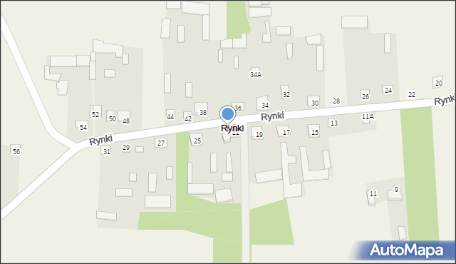 Rynki, Rynki, 23, mapa Rynki