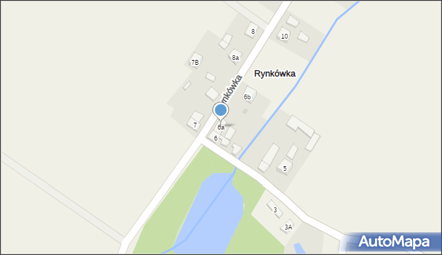 Rynkówka, Rynkówka, 6a, mapa Rynkówka